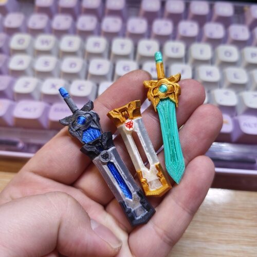布鲁可星辰版变形金刚 装甲白狮黑狮擎天柱3d打印强化配件星辰剑