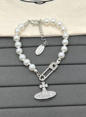 合金仿珍珠手链日韩原创设计