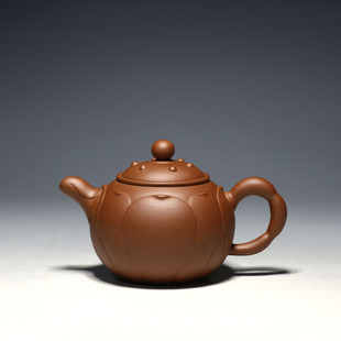 茶壶 明理茶艺 吴淑英手制 355CC爱莲说 宜兴紫砂壶