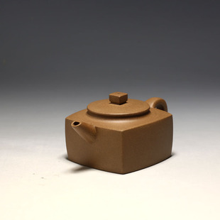 明理茶艺 段泥方圆 紫砂壶茶壶 施小马弟子蒋秀娟全手工方器250CC