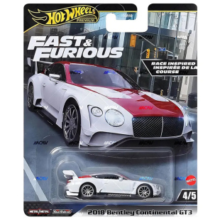 风火轮HotWheels Fast&Furious 宾利2018 Bentley Continetal GT3
