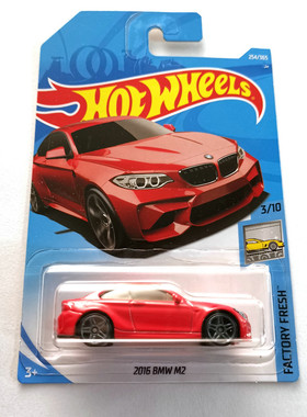 风火轮HotWheels 2016 BMW M2 宝马 红色 2018-254