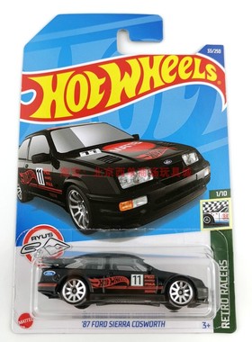 风火轮HotWheels 87 FORD SIERRA COSWORTH黑 2022-33