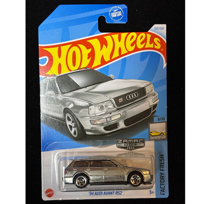 风火轮HotWheels ZAMAC原色车沃尔玛限定94奥迪avant rs2 2024-95