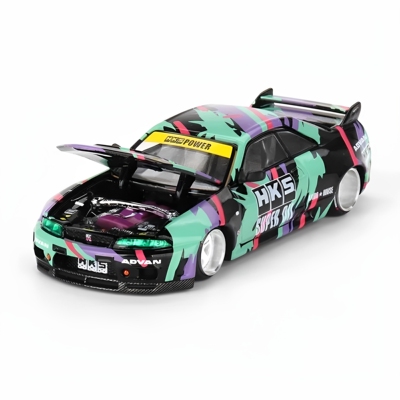 Kaido House 1:64 日产尼桑 Nissan Skyline GT-R R33 HKS V1