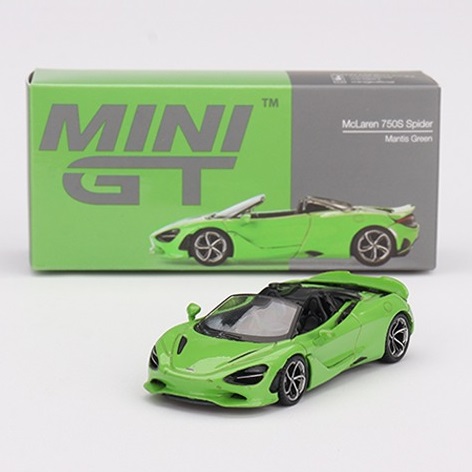 MINIGT 1:64 迈凯伦 750S 蜘蛛螳螂 MCLAREN 750S SPIDER MANTIS