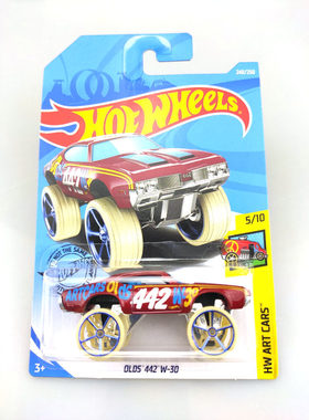 风火轮HotWheels OLDS 442 W-30 奥斯莫比大脚越野 2019-240