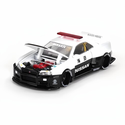 Kaido House1:64尼桑天际线GT-R R34 Kaido Works V2 Aero Police