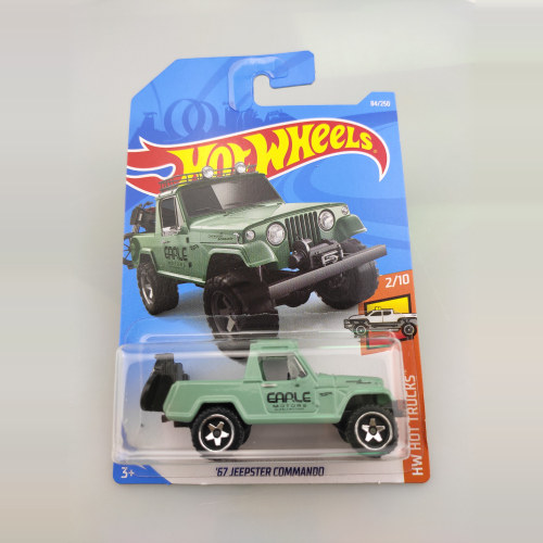 风火轮HotWheels 67 JEEPSTER COMMANDO 吉普指挥官 绿 2019-84