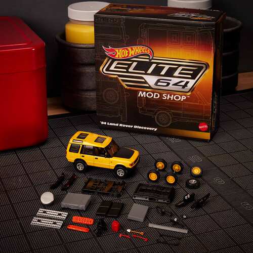 风火轮精英Hot Wheels Elite64 Mod Shop'94Land Rover Discovery