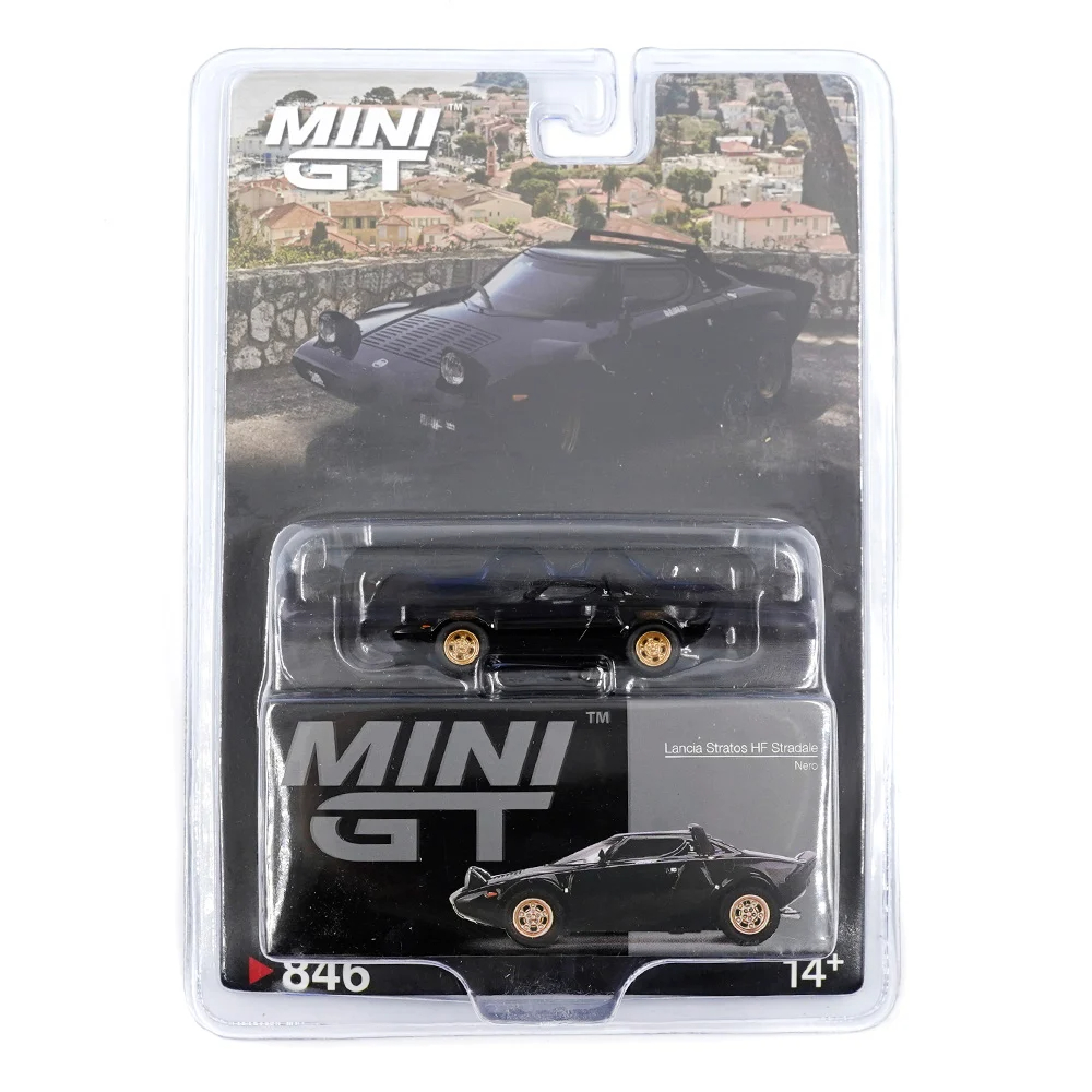 MINIGT 1:64 LANCIA STRATOS HF Stradale NERO