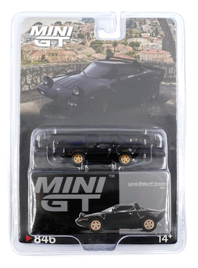 MINIGT 1:64 LANCIA STRATOS HF Stradale NERO