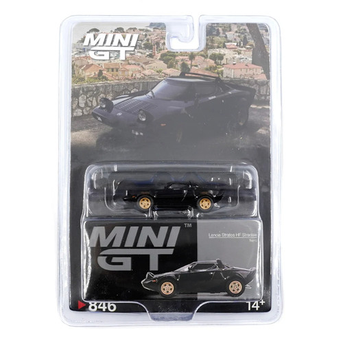 MINIGT 1:64 LANCIA STRATOS HF Stradale NERO