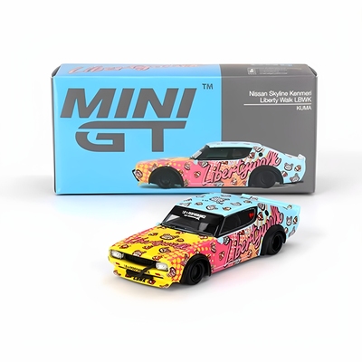 MINIGT 1:64 日产 Skyline Kenmeri Liberty Walk LBWK KUMA