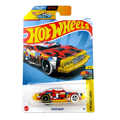 风火轮HotWheels SPEED BUMP 红黄 2024-163