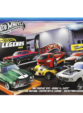 风火轮HotWheel 银标传奇之旅礼盒6车JDM日本欧洲传奇ZAMAC JBY78