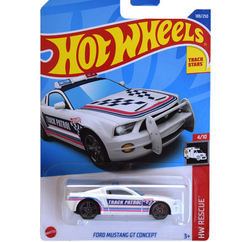 风火轮HotWheels FORD MUSTANG GT CONCEPT 白 2022-188