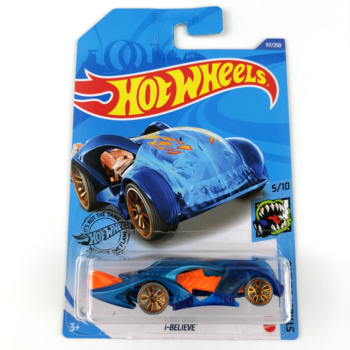 风火轮HotWheels i-BELIEVE 魔鬼鱼野兽车 蓝 2020-117