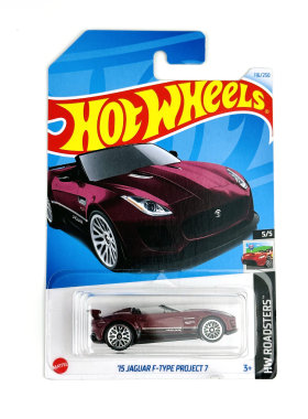 风火轮HotWheels 15 JAGUAR F-TYPE PROJECT 7红 2024-116