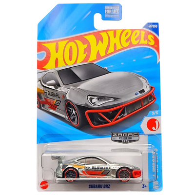 风火轮HotWheels ZAMAC原色车沃尔玛限定Subaru BRZ 2025-48