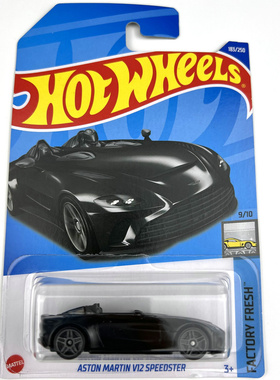 风火轮HotWheels ASTON MARTIN V12 SPEEDSTER 黑 2022-183