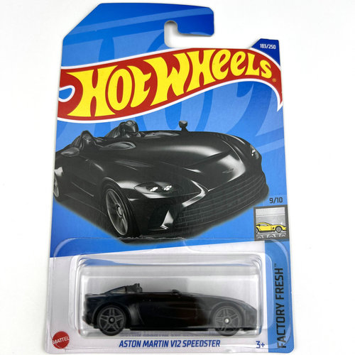风火轮HotWheels ASTON MARTIN V12 SPEEDSTER 黑 2022-183