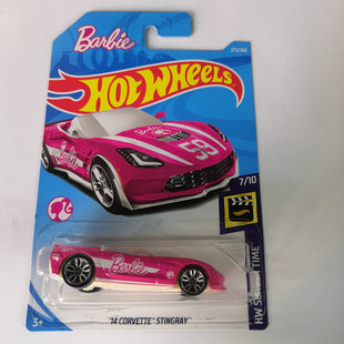 风火轮HotWheels 14 CORVETTE STINGRAY 芭比 克尔维特 2018-273
