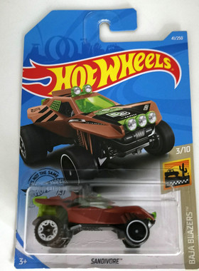 风火轮HotWheels SANDIVORE UTV越野 咖啡色 2019-41