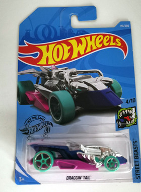 风火轮HotWheels DRAGGIN TAIL 蓝紫 2019-191