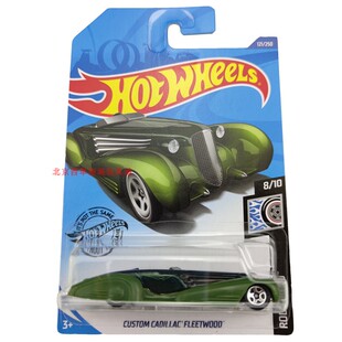 风火轮HotWheels CUSTOM CADILLAC FLEETWOOD绿色 2020-121