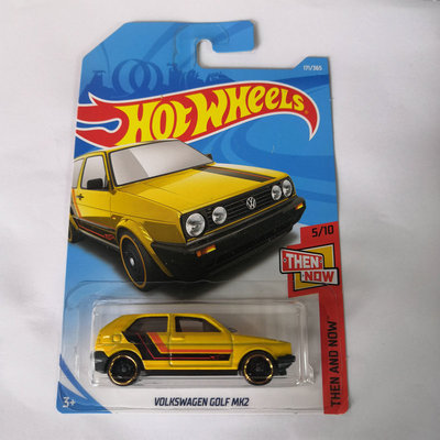 风火轮HotWheels VOLKSWAGEN GOLF MK2 大众高尔夫 2018-171