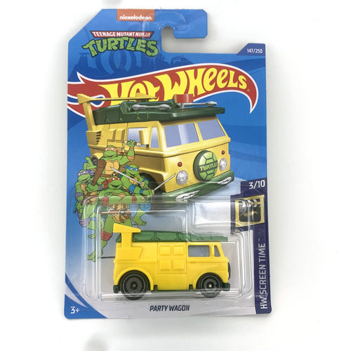 风火轮HotWheels PARTY WAGON 忍者神龟新闻车 2020-147