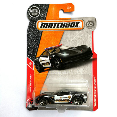 火柴盒MATCHBOX合金车 14 CORVETTE STINGRAY 2018-30782-FHH64