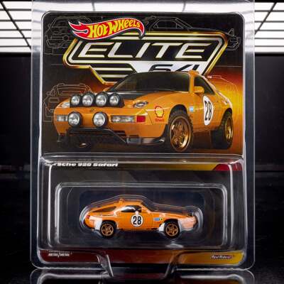 风火轮精英Hot Wheels Elite 1:64 保时捷Porsche 928 Safari