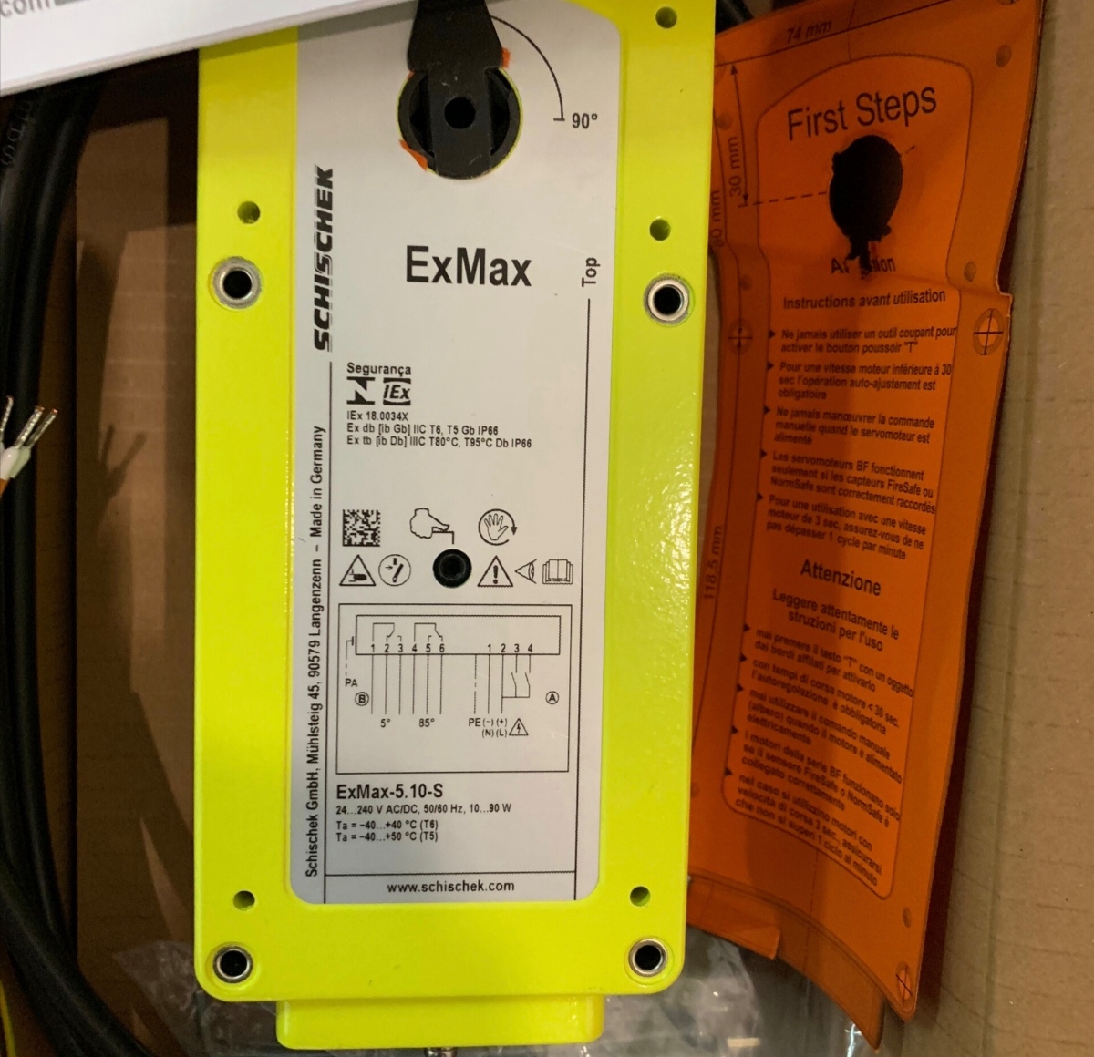 德国SCHISCHEK斯凯科执行器EXMAX-5.10-S