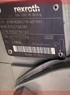 询价!力士乐A6VM200柱塞泵R902196385 AHVO14SLRDS/1IR-NZD1ZK85