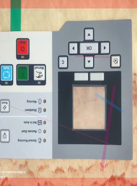 议价!康明斯PCC新款按键贴纸,HMI220面板按键,HMI320