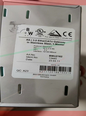 询价!Bihl+Wiedemann BWU2162 必威AS-i