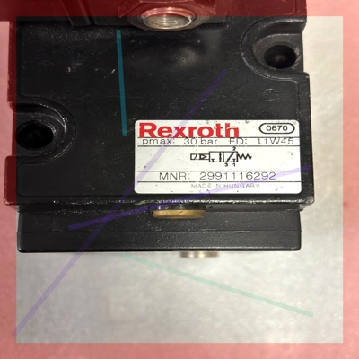 询价!Rexroth 2991116292,空气释放阀总成