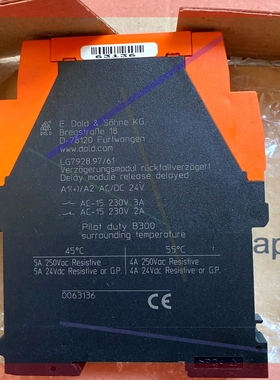 询价!DOLD 安全继电器LG7928.97/61