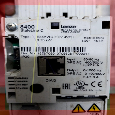 询价!LENZE E84AVSCE7514VB0 驱动器