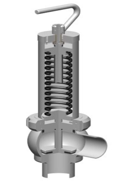 Definox泄防阀对管路上的超压作出反应