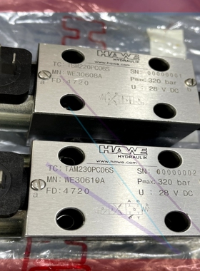 询价!全新哈威HAWE液压阀 TAM230PC06S、TBM220