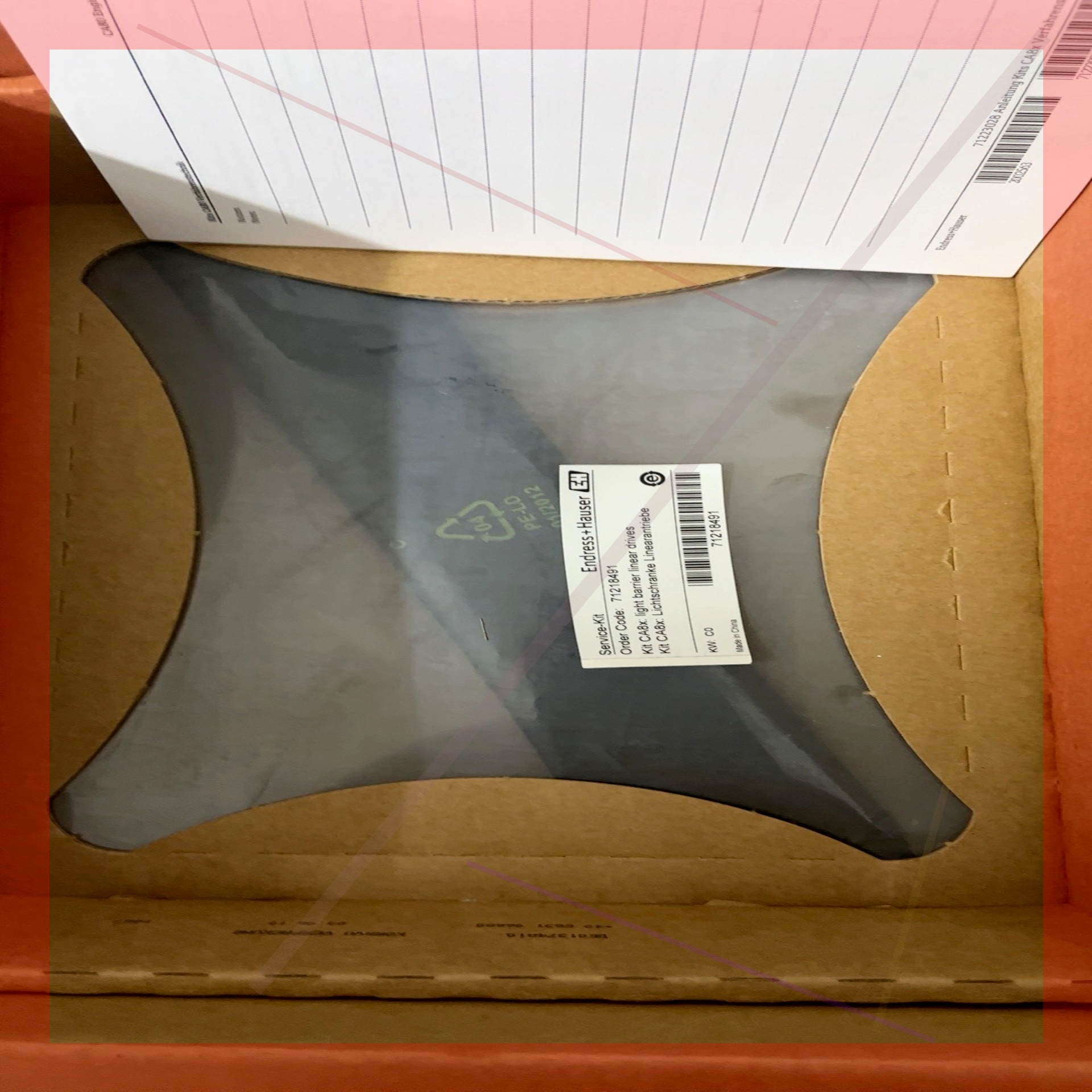 询价!E+H CA80AM线性电机光栅,货号71218491.全新