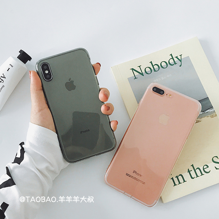 ¼òԼ͸Ã÷¿ÇiPhone7plusÊÖ»ú¿ÇÆ»¹û6s/8/XÈíÌ׹轺ȫ°ü·ÀˤÄÐÅ®i6