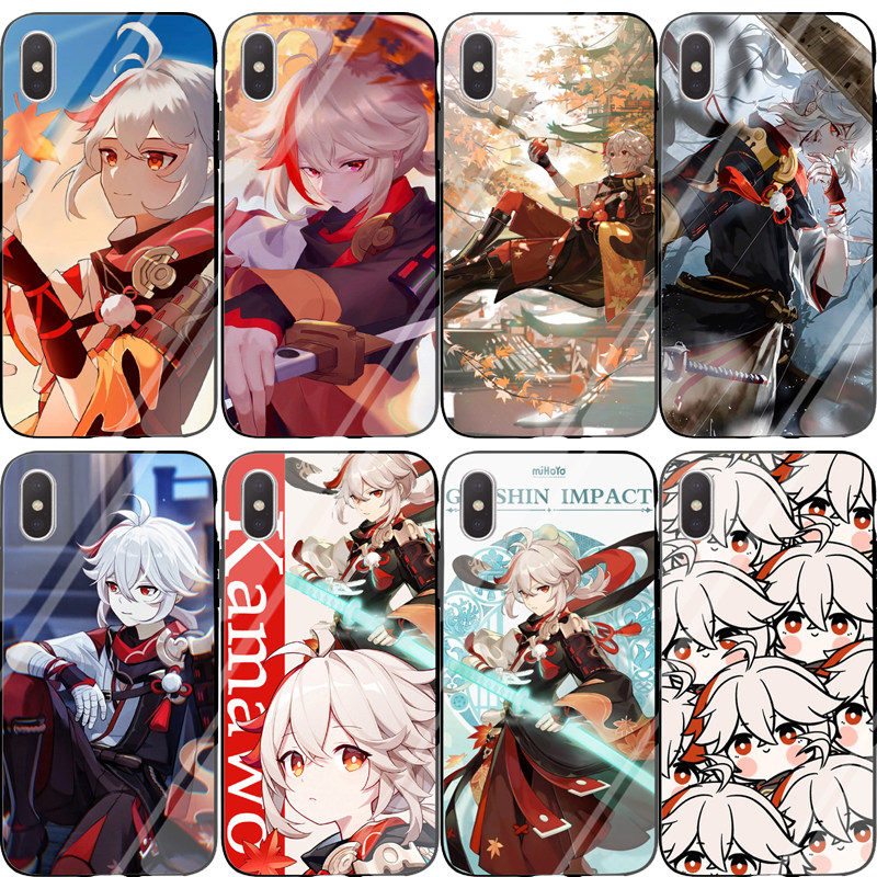 原神枫原万叶手机壳适用opporeno9苹果15 14 13 vivox90小米华为nova10红米 k60荣耀80黑鲨5一加11三星s24