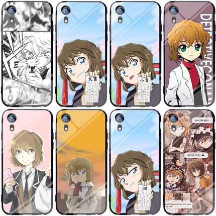 灰原哀手机壳适用opporeno9苹果15 14 13 vivox90小米华为nova10红米note12pro k60荣耀80黑鲨5一加11三星s24