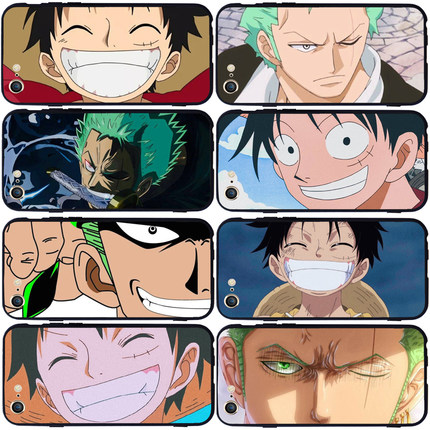 海贼王手机壳适用opporeno9苹果15 14 13 vivox90小米华为nova10红米note12pro k60荣耀80黑鲨5一加11三星s24