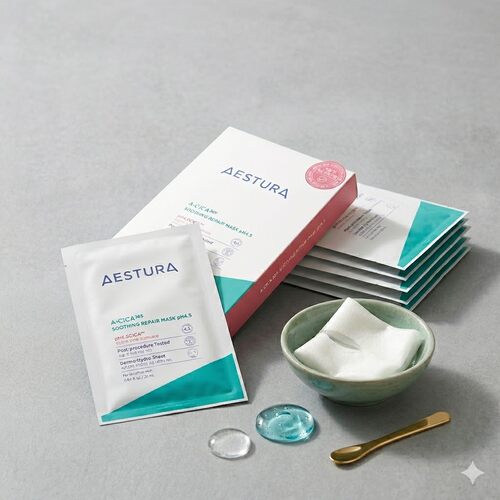 韩国直邮 AESTURA A-CICA 365舒缓修护面膜 pH4.5 5片装