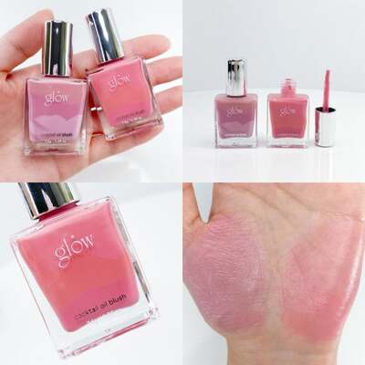 glow新鸡尾酒液体水润保湿精油渐变腮红cocktail oil brush 韩国